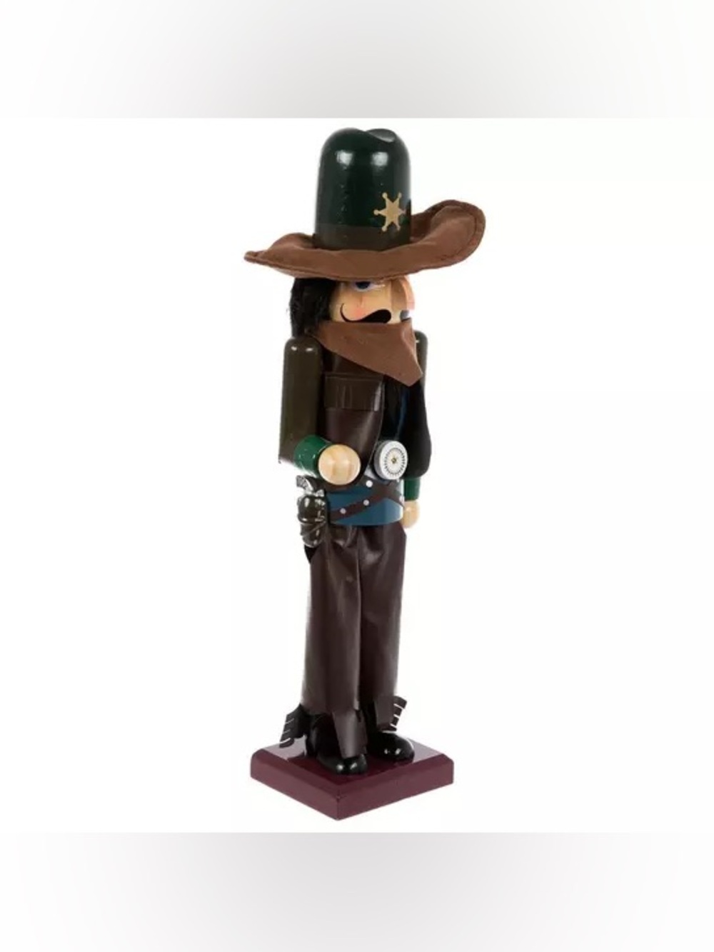 Cowboy Wood Nutcracker